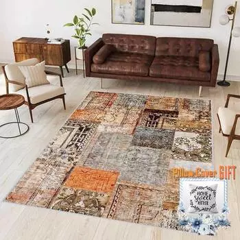 Mosimoso Home RC1088 Ковер с принтом на подошве в горошек