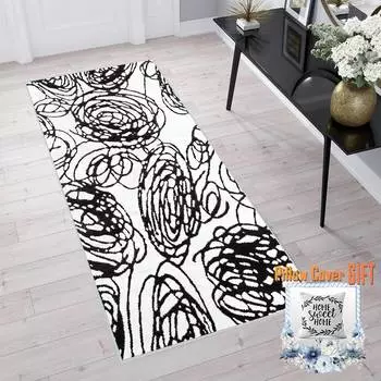 Mosimoso Home RC1120 Ковер с принтом на подошве в горошек