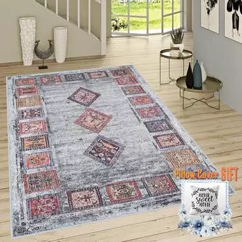 Mosimoso Home RC1136 Ковер с принтом на подошве в горошек