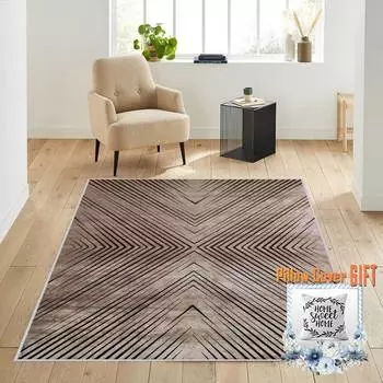 Mosimoso Home RC1172 Ковер с принтом на подошве в горошек