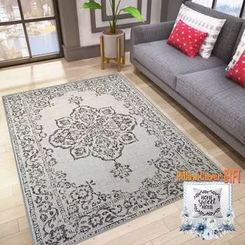 Mosimoso Home RC1218 Ковер с принтом на подошве в горошек