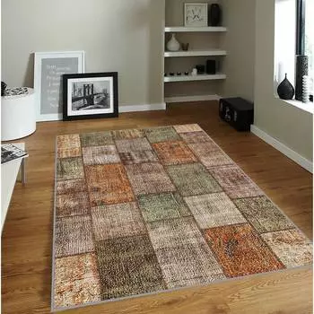 Mosimoso Home RC1235 Ковер с принтом на подошве в горошек