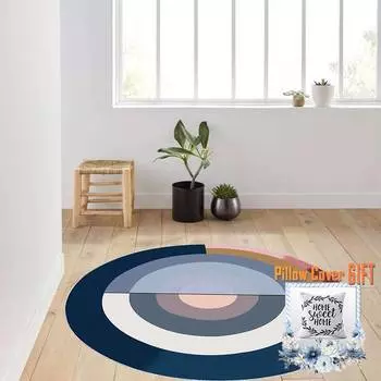 Mosimoso Home RC1306 Ковер с принтом на подошве в горошек