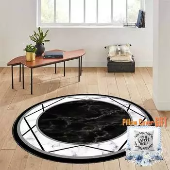 Mosimoso Home RC1309 Ковер с принтом на подошве в горошек