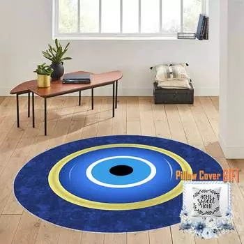 Mosimoso Home RC1310 Ковер с принтом на подошве в горошек