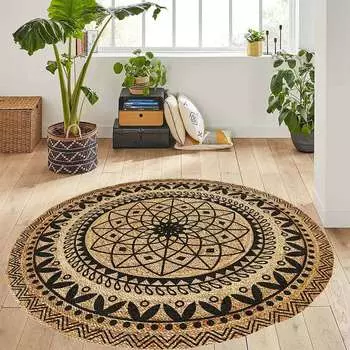 Mosimoso Home RC1329 Ковер с принтом на подошве в горошек