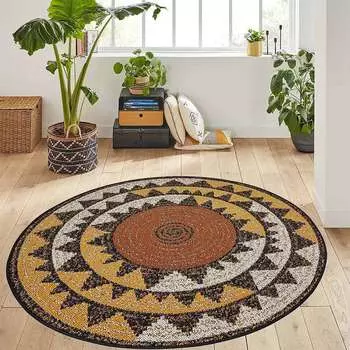 Mosimoso Home RC1335 Ковер с принтом на подошве в горошек