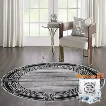 Mosimoso Home RC1360 Ковер с принтом на подошве в горошек