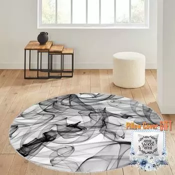 Mosimoso Home RC1371 Ковер с принтом на подошве в горошек