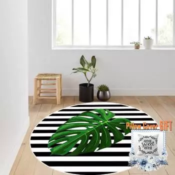 Mosimoso Home RC1409 Ковер с принтом на подошве в горошек