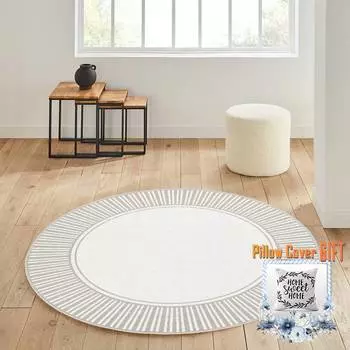 Mosimoso Home RC1452 Ковер с принтом на подошве в горошек