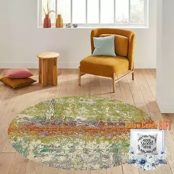 Mosimoso Home RC1463 Ковер с принтом на подошве в горошек