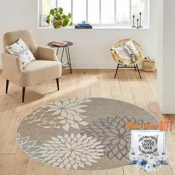 Mosimoso Home RC1464 Ковер с принтом на подошве в горошек