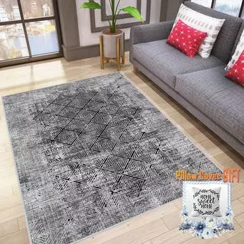 Mosimoso Home RC1485 Ковер с принтом на подошве в горошек