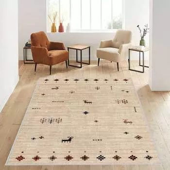 Mosimoso Home RC149 Ковер с принтом на подошве в горошек