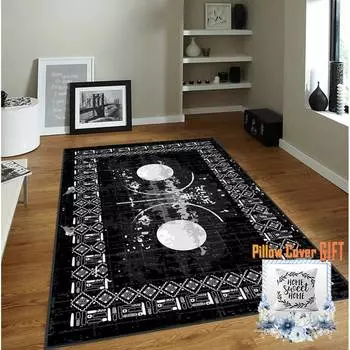 Mosimoso Home RC1572 Ковер с принтом на подошве в горошек