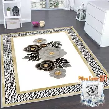 Mosimoso Home RC1588 Ковер с принтом на подошве в горошек