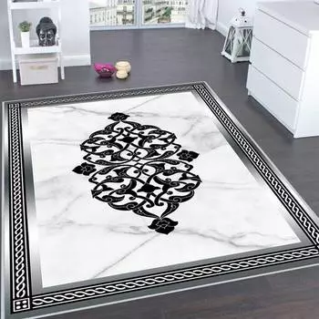 Mosimoso Home RC1592 Ковер с принтом на подошве в горошек