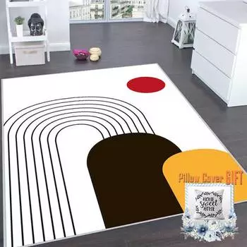 Mosimoso Home RC1598 Ковер с принтом на подошве в горошек