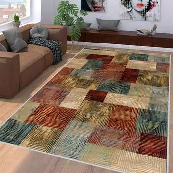 Mosimoso Home RC160 Ковер с точечной подошвой и цифровой печатью