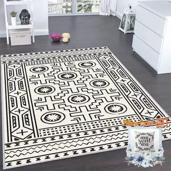 Mosimoso Home RC1647 Ковер с принтом на подошве в горошек