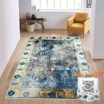 Mosimoso Home RC165 Ковер с принтом на подошве в горошек