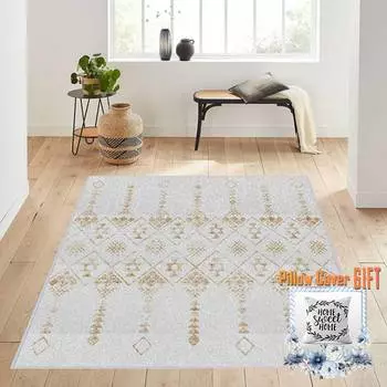 Mosimoso Home RC1676 Ковер с принтом на подошве в горошек