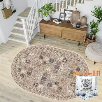 Mosimoso Home RC1718 Ковер с кожаной подошвой и цифровой печатью