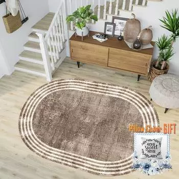 Mosimoso Home RC1719 Ковер с кожаной подошвой и цифровой печатью