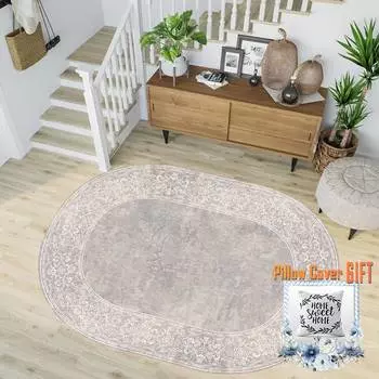 Mosimoso Home RC1724 Ковер с кожаной подошвой и цифровой печатью