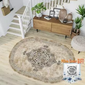 Mosimoso Home RC1728 Ковер с кожаной подошвой и цифровой печатью