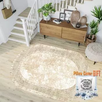 Mosimoso Home RC1729 Ковер с кожаной подошвой и цифровой печатью