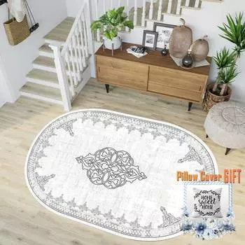 Mosimoso Home RC1736 Ковер с кожаной подошвой и цифровой печатью