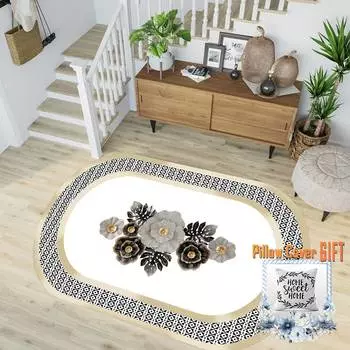 Mosimoso Home RC1746 Ковер с кожаной подошвой и цифровой печатью