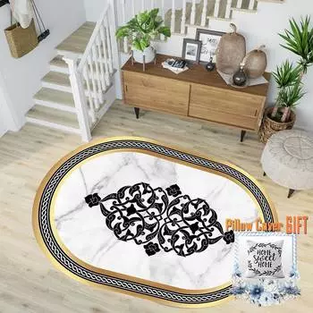 Mosimoso Home RC1747 Ковер с кожаной подошвой и цифровой печатью