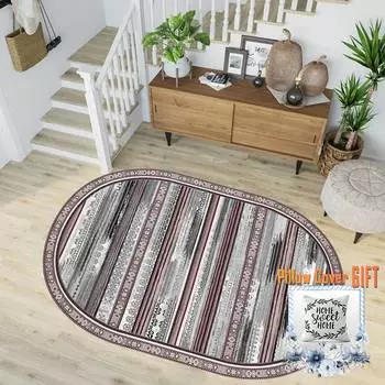 Mosimoso Home RC1763 Ковер с кожаной подошвой и цифровой печатью