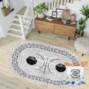 Mosimoso Home RC1773 Ковер с кожаной подошвой и цифровой печатью