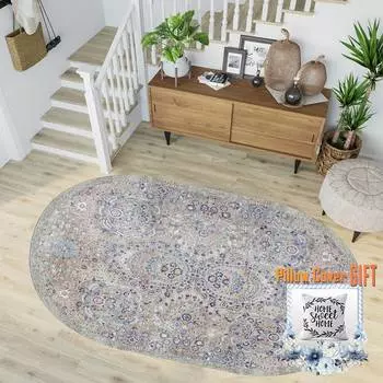 Mosimoso Home RC1775 Ковер с кожаной подошвой и цифровой печатью