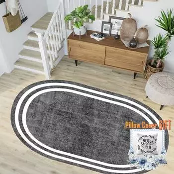 Mosimoso Home RC1786 Ковер с кожаной подошвой и цифровой печатью