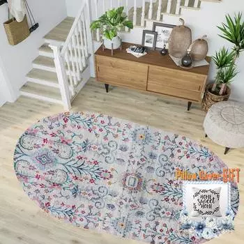 Mosimoso Home RC1787 Ковер с кожаной подошвой и цифровой печатью