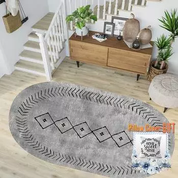 Mosimoso Home RC1788 Ковер с кожаной подошвой и цифровой печатью