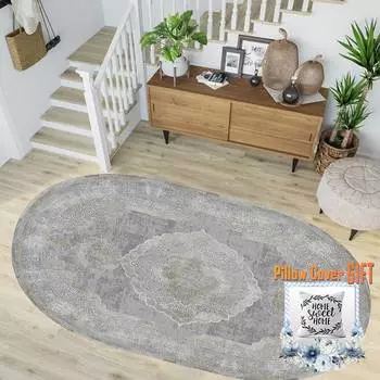 Mosimoso Home RC1793 Ковер с кожаной подошвой и цифровой печатью