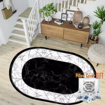 Mosimoso Home RC1801 Ковер с кожаной подошвой и цифровой печатью