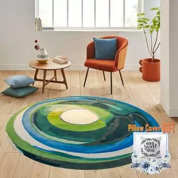 Mosimoso Home RC1810 Ковер с кожаной подошвой и цифровой печатью