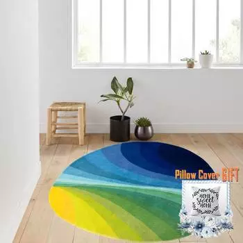 Mosimoso Home RC1814 Ковер с кожаной подошвой и цифровой печатью