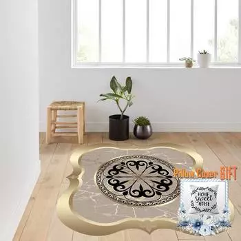 Mosimoso Home RC1816 Ковер с кожаной подошвой и цифровой печатью