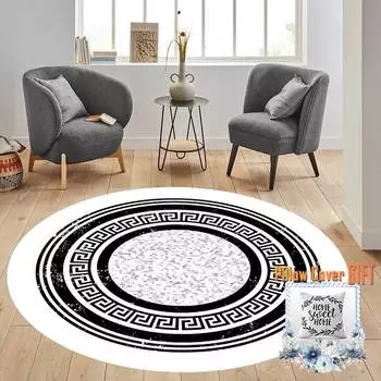 Mosimoso Home RC1837 Ковер с кожаной подошвой и цифровой печатью