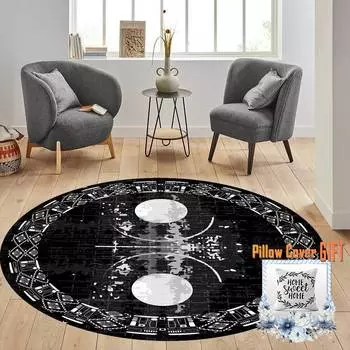 Mosimoso Home RC1840 Ковер с кожаной подошвой и цифровой печатью