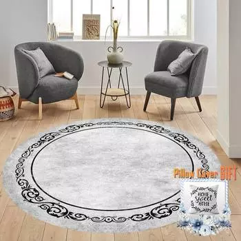 Mosimoso Home RC1858 Ковер с кожаной подошвой и цифровой печатью