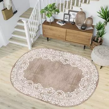 Mosimoso Home RC1876 Ковер с принтом на подошве в горошек